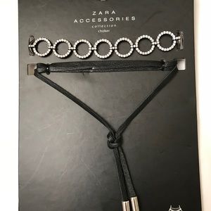 Zara Accessories- set of 2 chokers. NWT